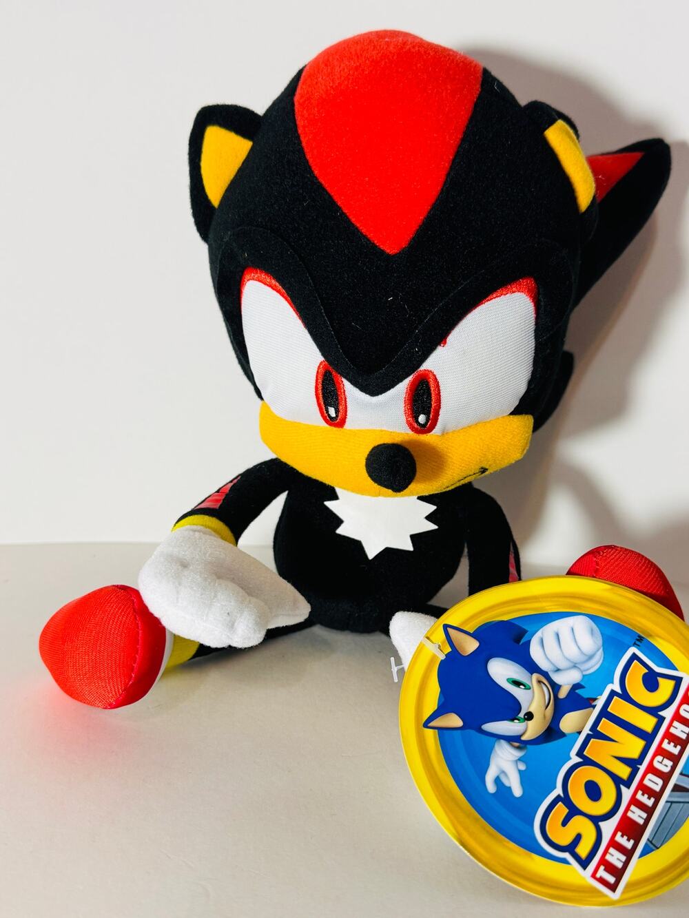 Shadow The Hedgehog Plush Toy Sonic Collectible New with Tags Stuffed Animal
